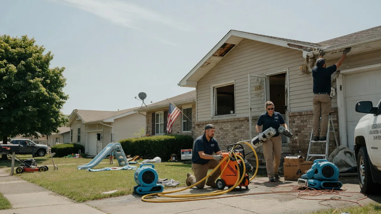 Water Damage Restoration in Rush Center, KS near me